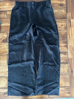 LOFT Black Wide-Leg Women's Pants
